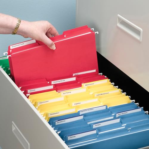 SMEAD Red / 100 Count (Pack of 5) / File Folder Colored