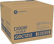 Dixie Ultra Grease Resistant Sandwich Wrap and Liner by GP PRO (Georgia-Pacific), White, GRC1212, 12"x12", 5000 Sheets Per Case, (5 packs of 1000 sheets)