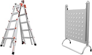 Little Giant Velocity 22 Type IA Multi-Position Aluminum Ladder with Work Platform, 375 lbs Weight Rating