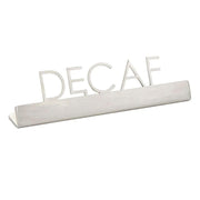 Stainless Steel Sign by American Metalcraft – Stainless Steel, Silver, Model SSD5
