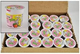 Yoplait Trix Strawberry Banana Bash Yogurt, 4 Ounce - 48 per case.