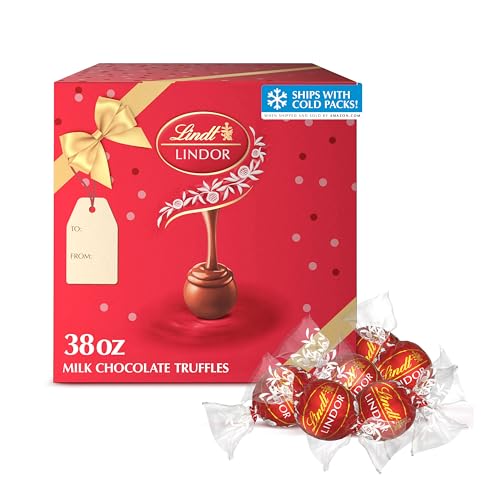Lindt Milk Chocolate / 38 Ounce (Pack of 1) / Gift Box Assortment Boxes