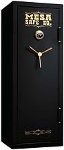 Mesa Safe MBF5922C-P All Steel Burglary and Fire Safe with Combination Lock, 7.9-Cubic Feet, Black