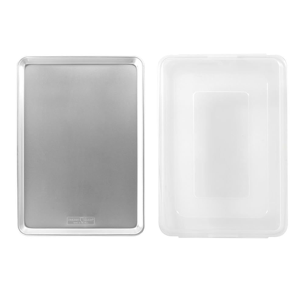 Naturals Big Sheet with Lid by Nordic Ware – Big Sheet, Aluminum, Natural, Model 44653AMZM