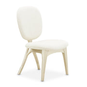 Brand Camellia Field Caramel Vanity Chair by Michael Amini – 27"D x 21"W x 38"H, Solid; Manufactured Wood, Caramel, Model N9090244-134