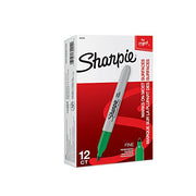 Sharpie Green / 1 Count (Pack of 144) / Fine Permanent Markers