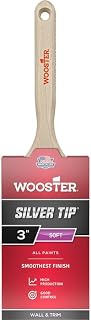 96-Pack of 3” Wooster 5220 Silver Tip CT Polyester Flat Sash Paint Brush