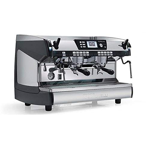 Espresso Coffee Machine by Nuova Simonelli – 17 liters, Black, Model Aurelia WAVE Digit 3 Group
