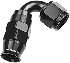 Redhorse Performance 1220-10-2 PTFE reusable Hose End (Black), 1 Pack
