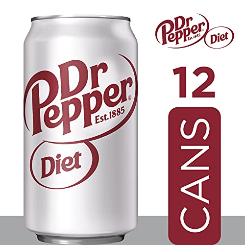 DR PEPPER Diet / 12 Fl Oz (Pack of 12) / Rich brown Soft Drinks