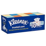 Kleenex White / 230 Count (Pack of 10) / 1 Box Tissues