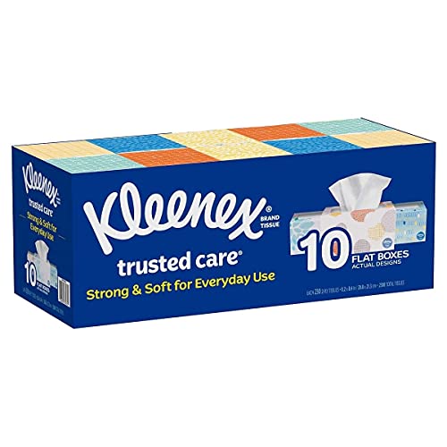 Kleenex White / 230 Count (Pack of 10) / 1 Box Tissues