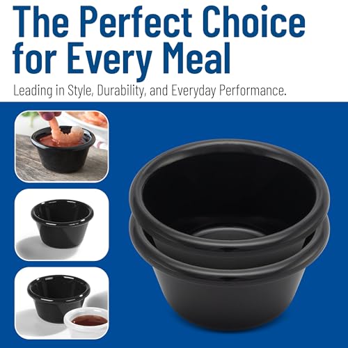 Carlisle FoodService Products Black / 3 oz / 1 Ramekins