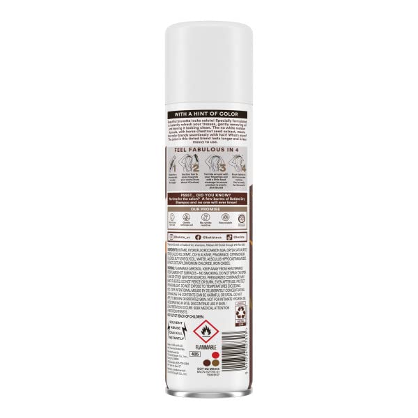 Dry Shampoo Beautiful Brunette 300ml/10.10 fl. oz. by Batiste – 10.1 Fl Oz (Pack of 1), Colorless