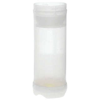 Portion Pal 24 oz Clear Plastic Bottle - 3 5/16" Dia x 13" H by FRANKE KINDRED CANADA LTD – 24 Ounces, Plastic, Translucent, Pack of 6, Model RC241-220-6