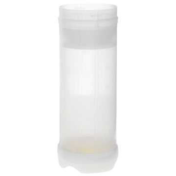 Portion Pal 24 oz Clear Plastic Bottle - 3 5/16" Dia x 13" H by FRANKE KINDRED CANADA LTD – 24 Ounces, Plastic, Translucent, Pack of 6, Model RC241-220-6