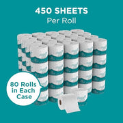 Georgia-Pacific 450 Count (Pack of 80) / Angel Soft / 1 Toilet Paper