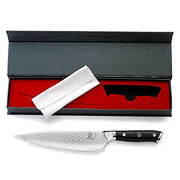 Mercer Culinary Chef's Knife Leaf Pattern Blade 8 Inch / 8" / G10 Handle Chef's Knives