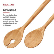 KitchenAid 2-Piece / 2-Piece Bamboo Salad Server Set / Bamboo Cooking Spoons
