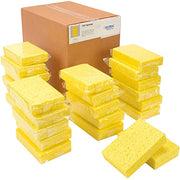 Cellulose Sponge by Global Industrial – Cellulose, Yellow, Model 554085