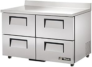 True TWT-48D-4-ADA-HC ADA Compliant Two Section 48" Work Top Refrigerator, Four Drawers