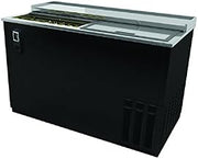 BK Resources Back Bar Underbar Refrigeration Bottle Cooler with Stainless Steel Top, 50-1/2" x 26-1/2" x 33-3/8"