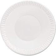 Dart 12BWWQR Quiet Classic Laminated Foam Dinnerware Bowls, 10-12 Oz, White, 125/Pk | Model 12BWWQR, 125/Pk
