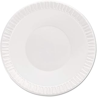 Dart 12BWWQR Quiet Classic Laminated Foam Dinnerware Bowls, 10-12 Oz, White, 125/Pk | Model 12BWWQR, 125/Pk