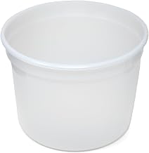 Berry Plastic HDPE Food Tub Clear, 64 oz. | 200/Case