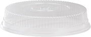 Detroit Forming Caterware OPS Plastic Round Snap-On Dome Lid For 16" Catering Platter, 16.5" Diameter x 3.5" Height | 50/Case