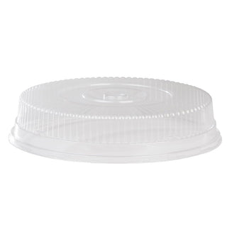 Caterware OPS Plastic Round Snap-On Dome Lid For 16" Catering Platter by Detroit Forming – Large, Plastic, Clear, Pack of 50, Model DCS-920
