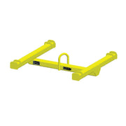 Lifting Beam Bulk Container | 48" Spread - 4000 Lb. Cap. by M&W – Steel, Safety Yellow, Model 13321