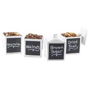 Full Lid for Square Jar by CAL-MIL – Pack of 3, Model 1432-15C