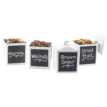 Full Lid for Square Jar by CAL-MIL – Pack of 3, Model 1432-15C