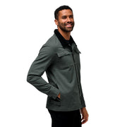 Mens Cloud Denim Sherpa Balsam Green X-Large by TravisMathew – Rayon, Balsam Green, Model 1MZ500
