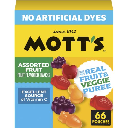 Mott's 66 Count (Pack of 1) Fruit Snacks