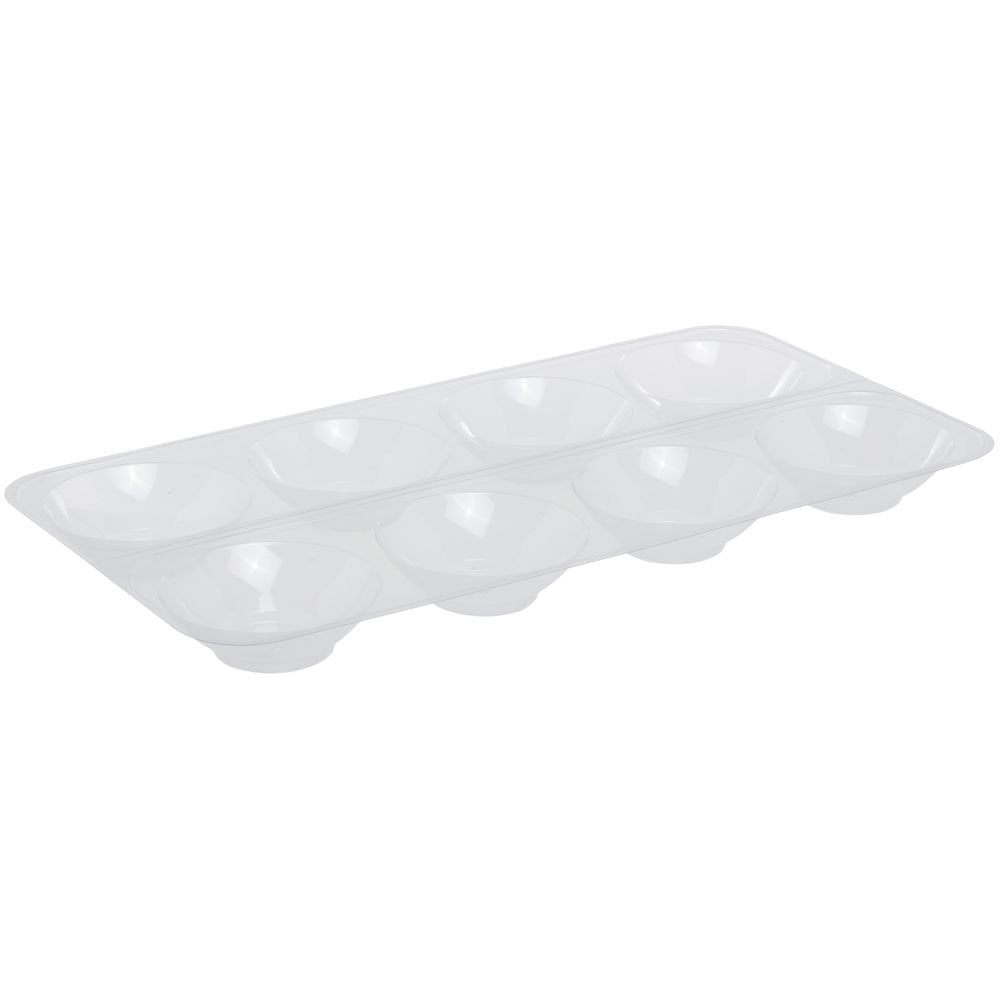 The Marco Clear 8-Cavity Grapefruit Tray by MARCO COMPANY – Plastic, Clear, Model PS-8 G