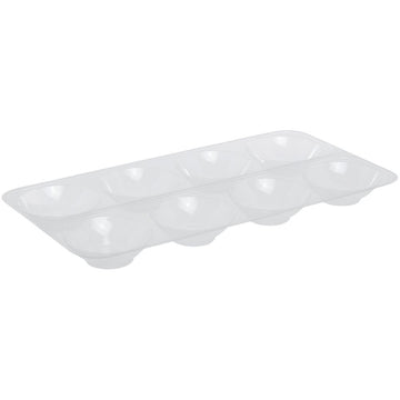 The Marco Clear 8-Cavity Grapefruit Tray by MARCO COMPANY – Plastic, Clear, Model PS-8 G