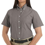 Red Kap 8 / Grey / Executive Oxford Shirt Button-Down Shirts
