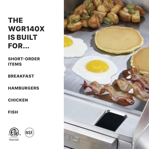 Waring 14 Inch | Model WGR140X / 14 Inch / Silver Commercial Griddles