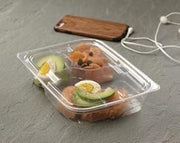 Sabert Clear Lid for 36 oz. Two-Compartment and 26 oz. Three-Compartment Large Snack Box | 300/Case