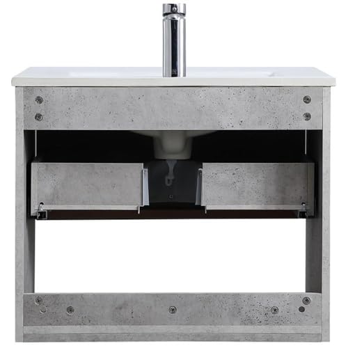 Elegant Decor 24" - Single / Grey / Modern Bathroom Vanities