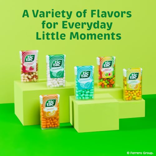 Tic Tac Fruit Adventure / 1.7 Ounce (Pack of 12) / Various Mints