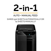 Fellowes Black / 1 / 550-Sheet Shredders