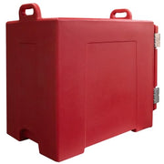 Carlisle FoodService Products Red / 5 Pan Capacity / 6.02 cubic_inches Bus Tubs