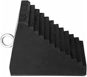 60-7258 Rubber Wheel Chock, 9-1/4"L x 6-1/2"W x 7"H
