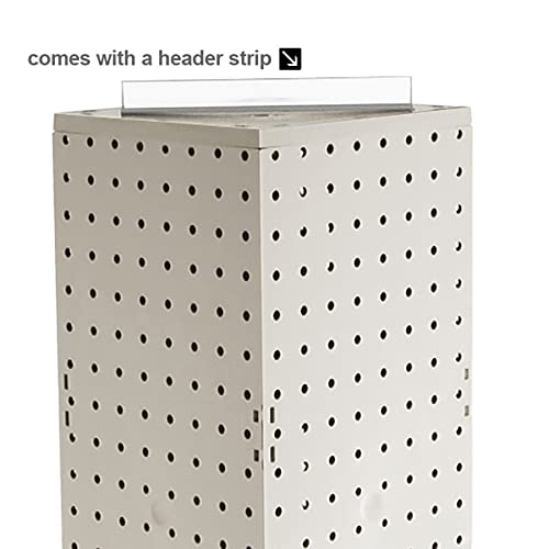 Azar Displays Pegboard Only / White / Small Display Racks