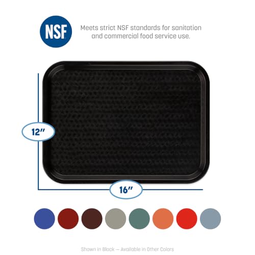 Carlisle FoodService Products Slate Blue / 24 / 12" x 16" Serving Trays
