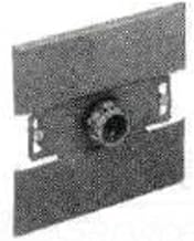 Wiremold G2051H Gry Flush Adpt Plate