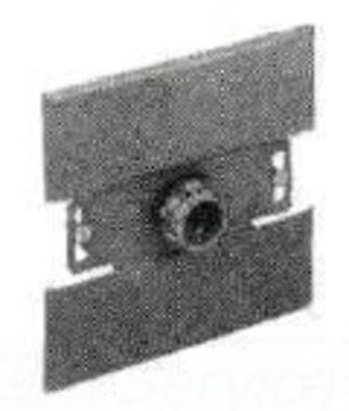 Gry Flush Adpt Plate by Wiremold – 4.5"L x 4.5"W x 3"H, Alloy Steel, Gray, Model G2051H